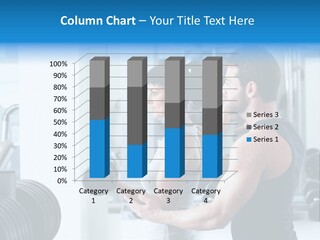 Athlete Male Weight PowerPoint Template