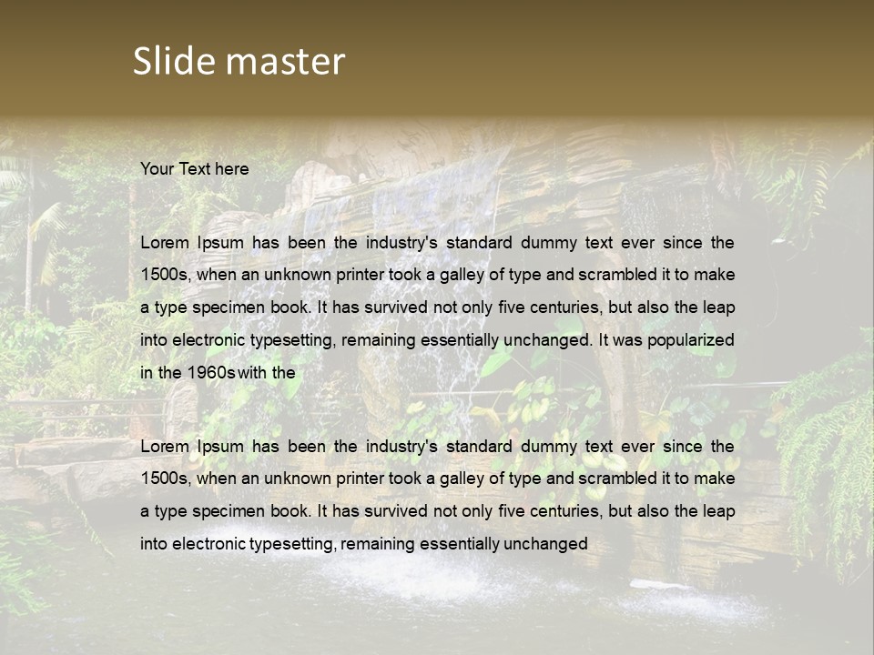 Botanic Made Malaysia PowerPoint Template