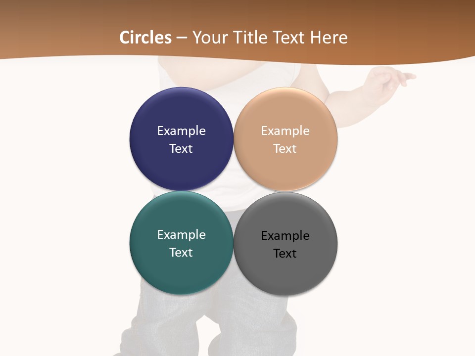 Smile Innocence Happiness PowerPoint Template