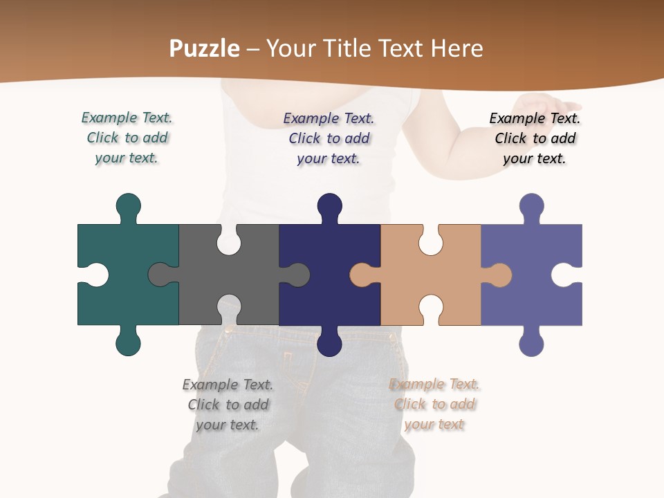 Smile Innocence Happiness PowerPoint Template