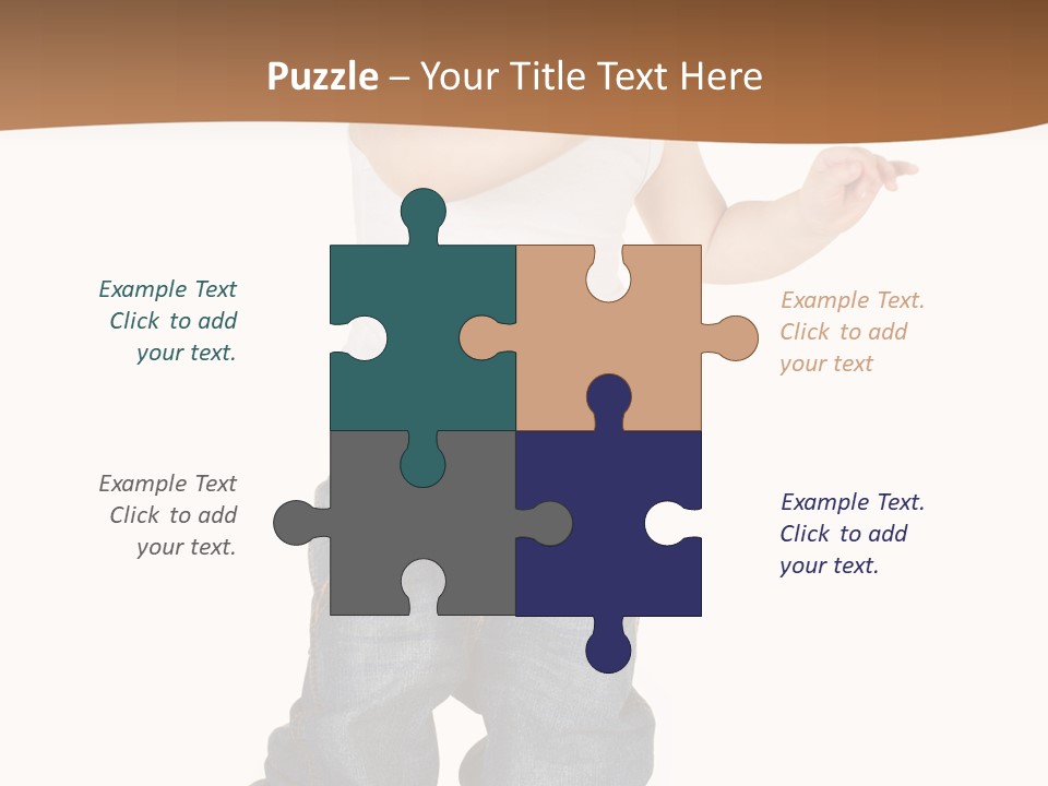 Smile Innocence Happiness PowerPoint Template