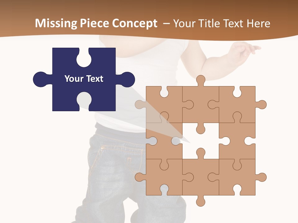 Smile Innocence Happiness PowerPoint Template