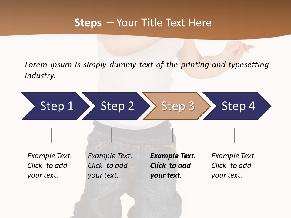 Smile Innocence Happiness PowerPoint Template