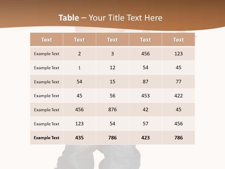Smile Innocence Happiness PowerPoint Template