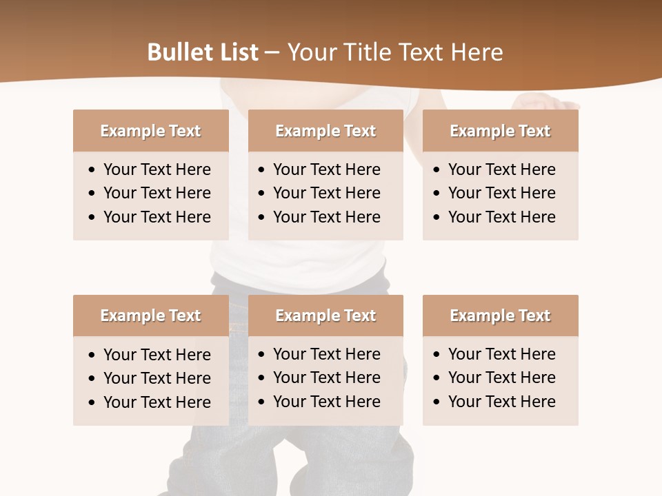 Smile Innocence Happiness PowerPoint Template