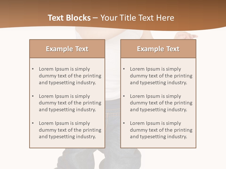 Smile Innocence Happiness PowerPoint Template