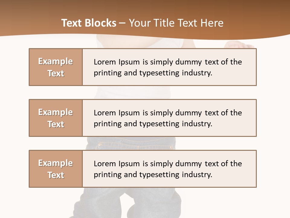 Smile Innocence Happiness PowerPoint Template