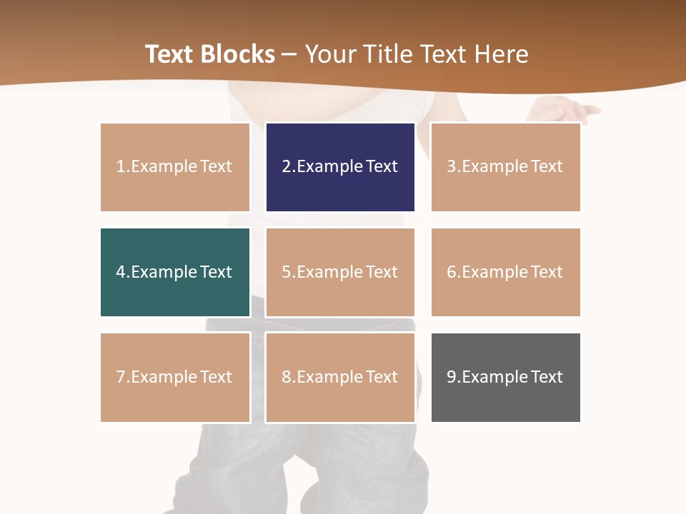 Smile Innocence Happiness PowerPoint Template