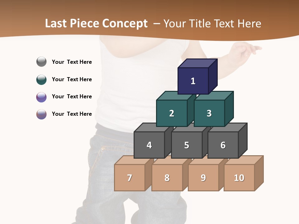 Smile Innocence Happiness PowerPoint Template