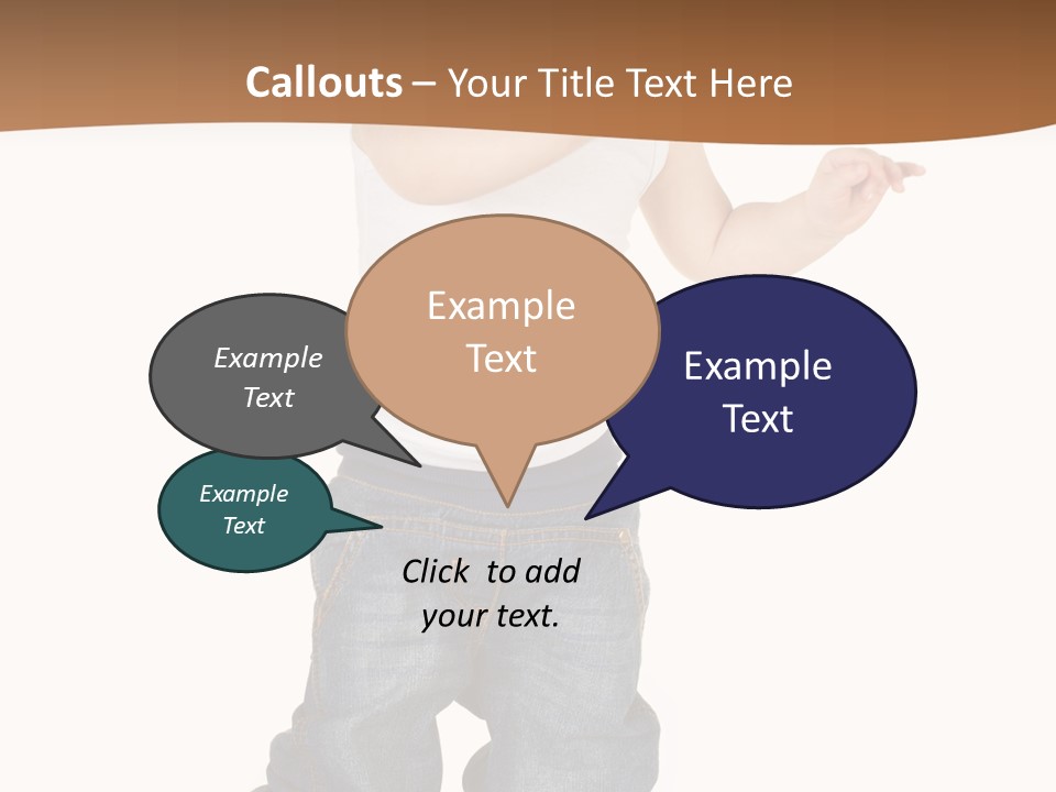 Smile Innocence Happiness PowerPoint Template
