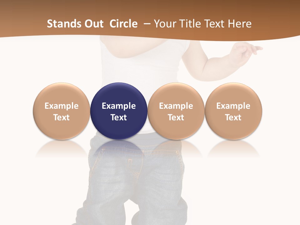 Smile Innocence Happiness PowerPoint Template