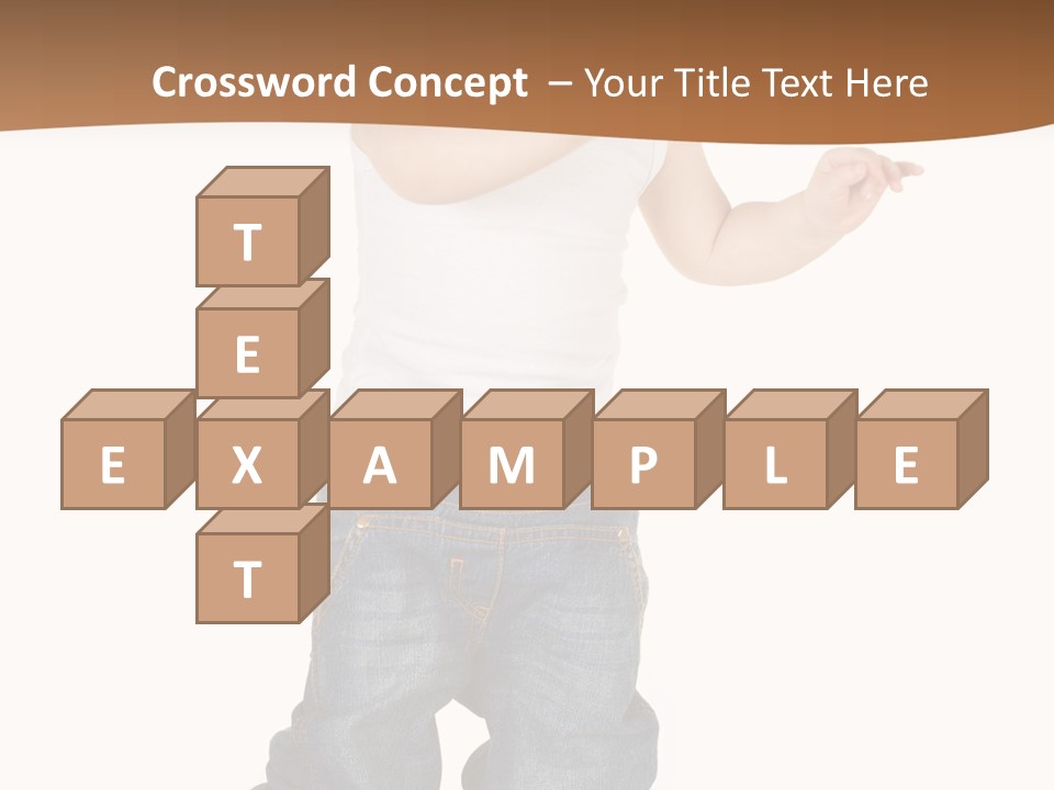 Smile Innocence Happiness PowerPoint Template