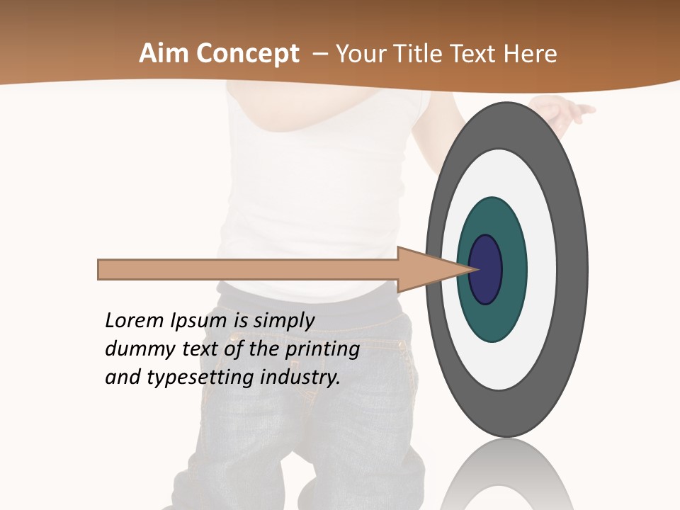 Smile Innocence Happiness PowerPoint Template