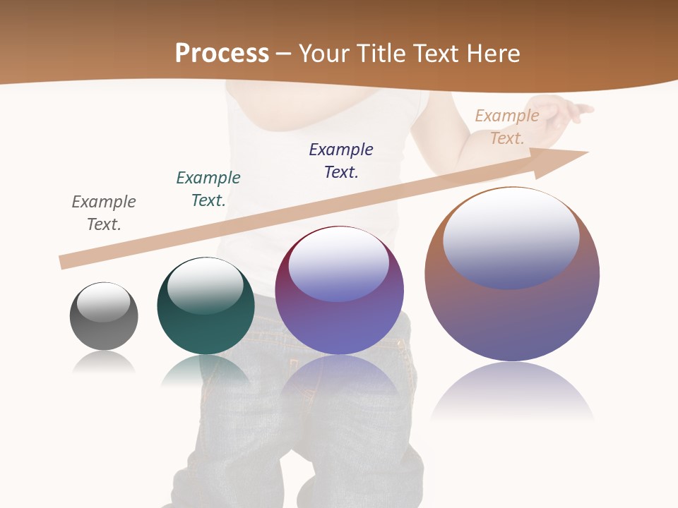 Smile Innocence Happiness PowerPoint Template