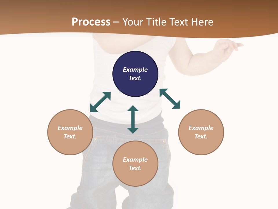 Smile Innocence Happiness PowerPoint Template