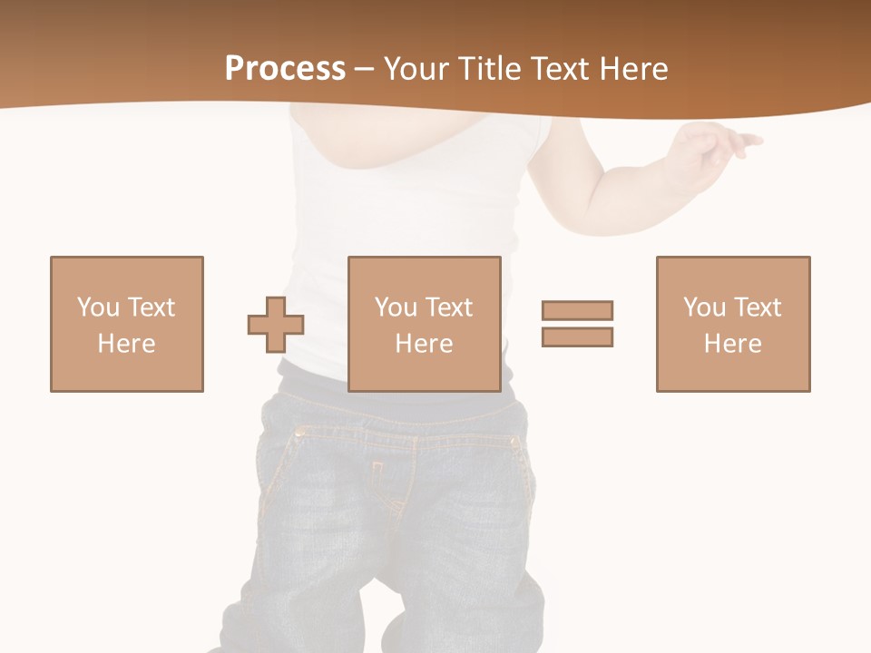 Smile Innocence Happiness PowerPoint Template