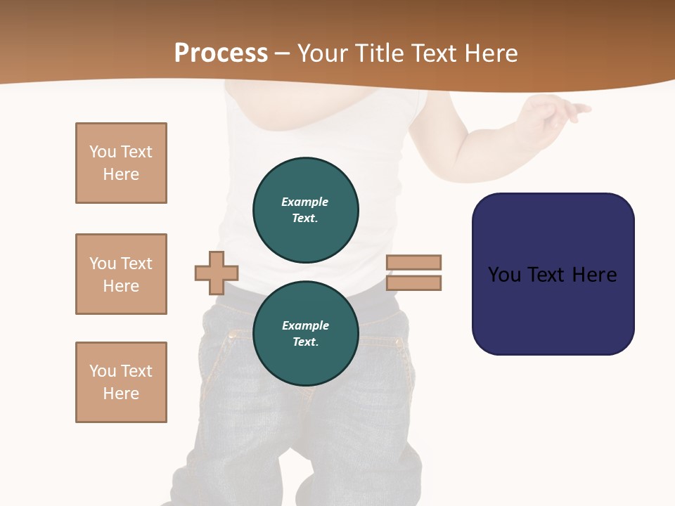 Smile Innocence Happiness PowerPoint Template