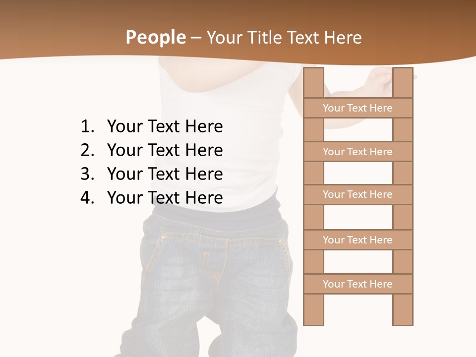 Smile Innocence Happiness PowerPoint Template
