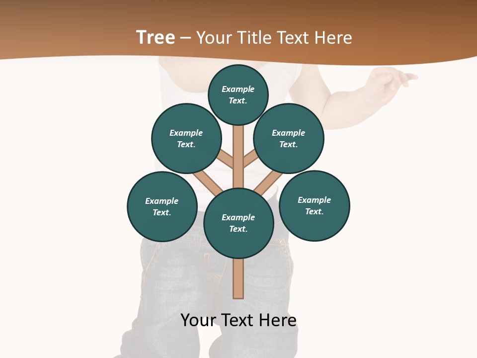 Smile Innocence Happiness PowerPoint Template