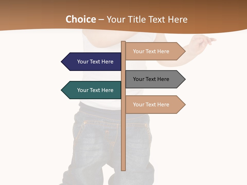 Smile Innocence Happiness PowerPoint Template