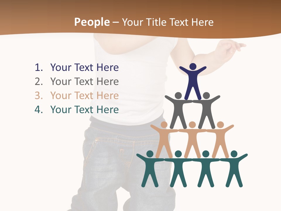 Smile Innocence Happiness PowerPoint Template