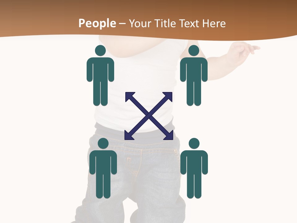 Smile Innocence Happiness PowerPoint Template