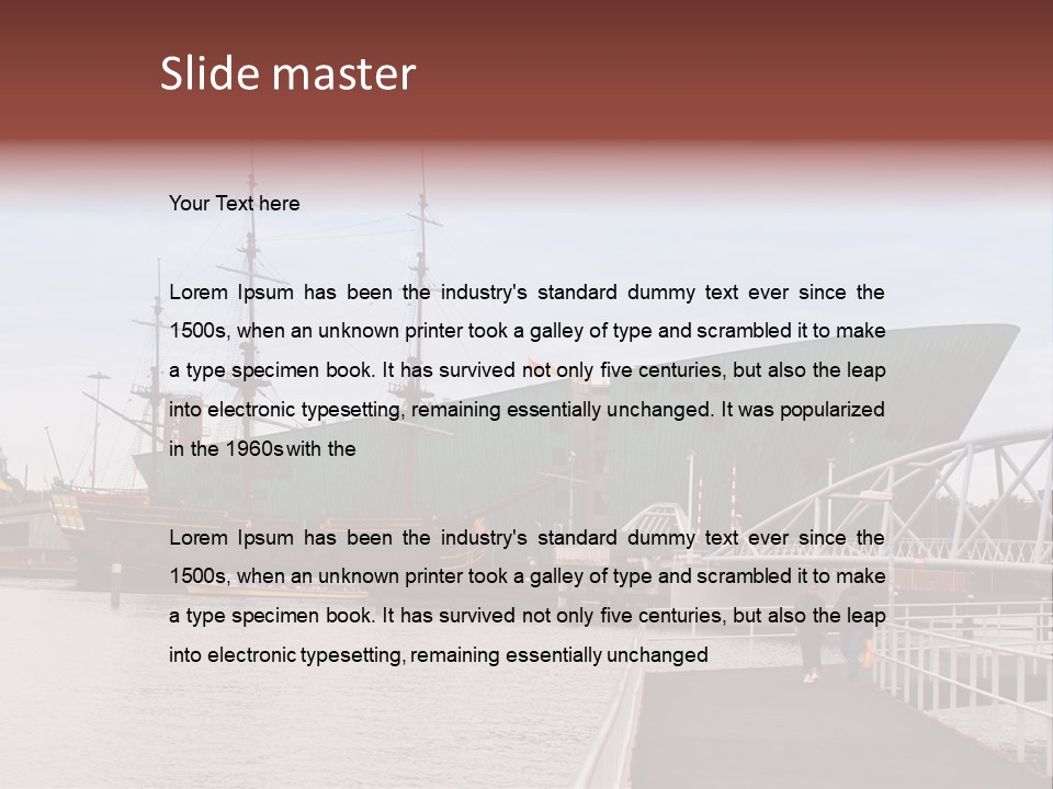 Nemo Green Tourist PowerPoint Template