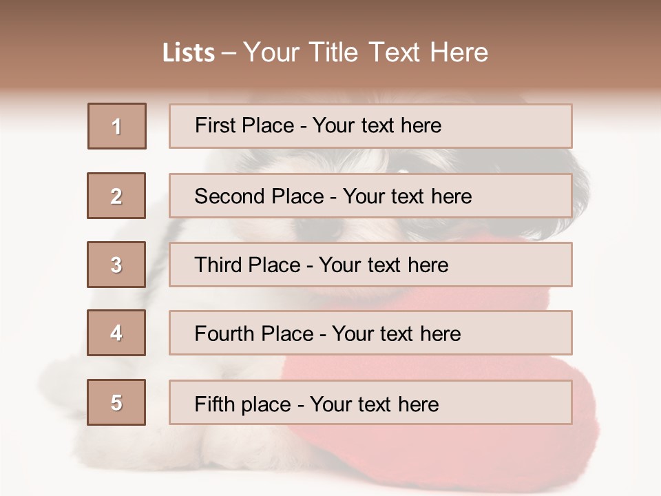 Lover Holiday Havanais PowerPoint Template