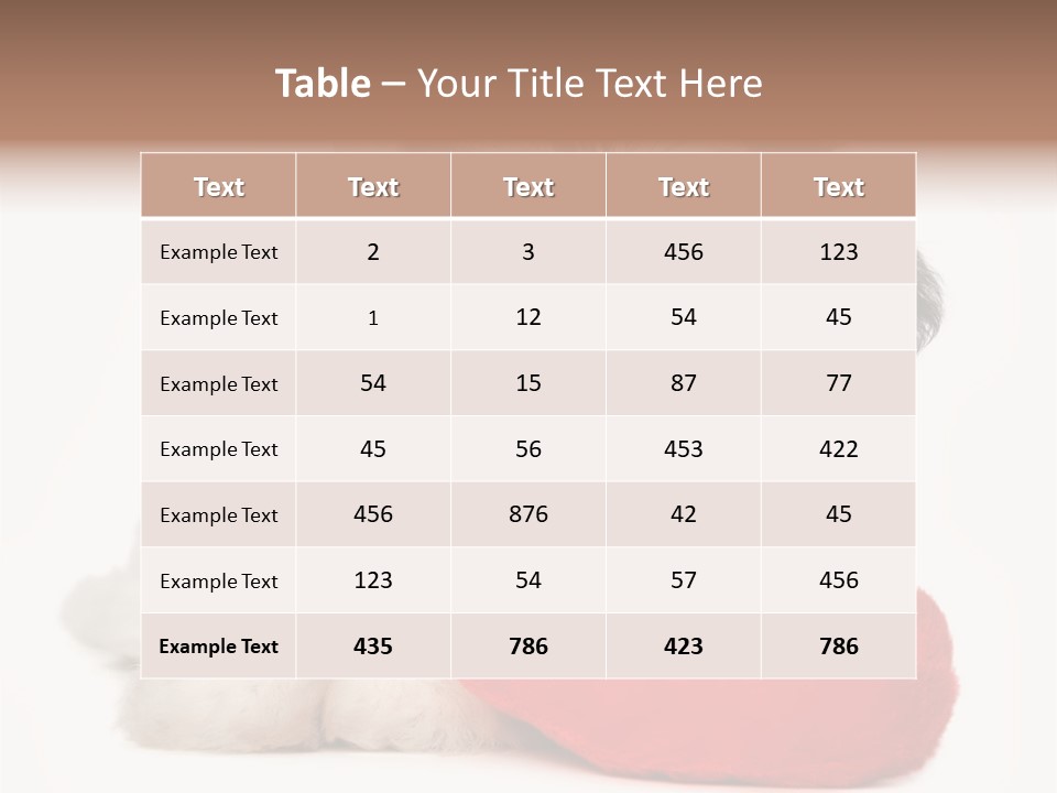 Lover Holiday Havanais PowerPoint Template