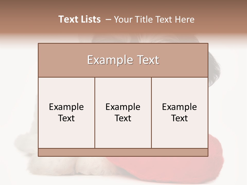 Lover Holiday Havanais PowerPoint Template