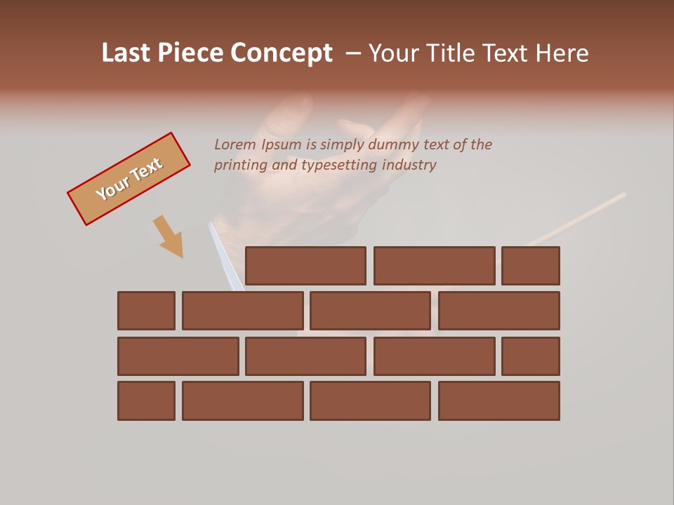Hand Popular Choral PowerPoint Template
