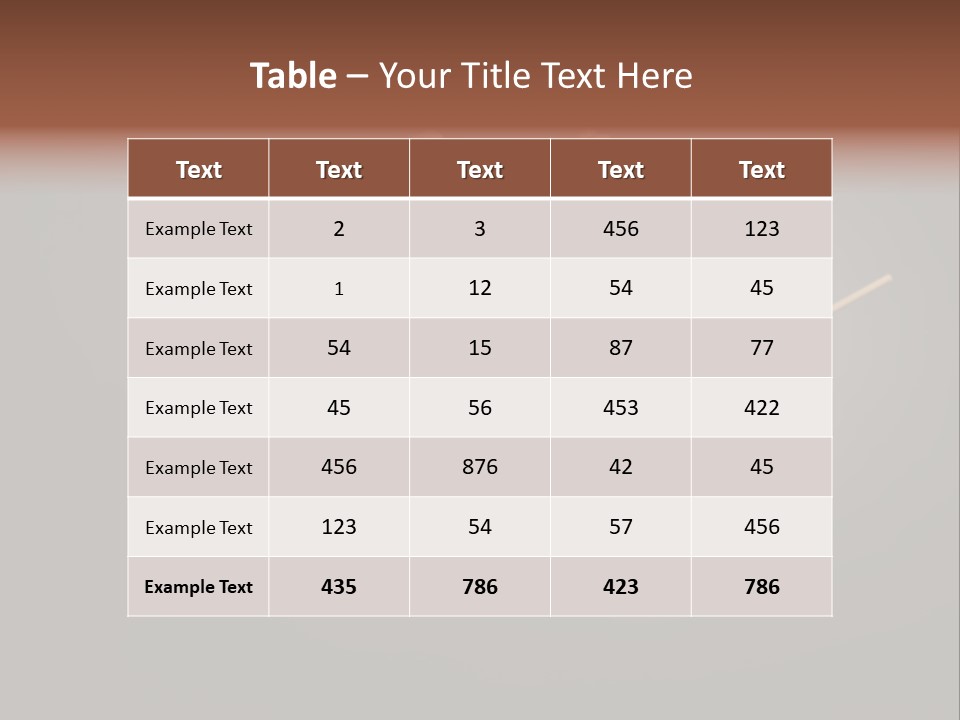 Hand Popular Choral PowerPoint Template