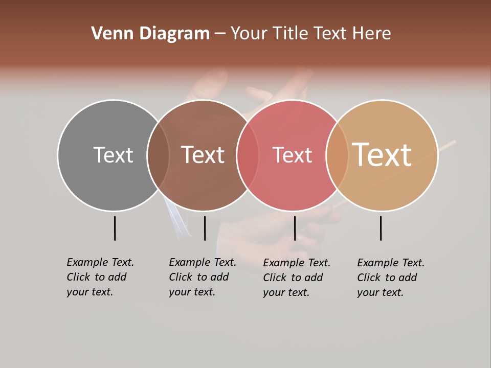 Hand Popular Choral PowerPoint Template