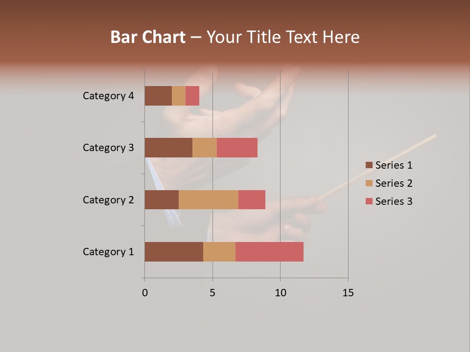 Hand Popular Choral PowerPoint Template