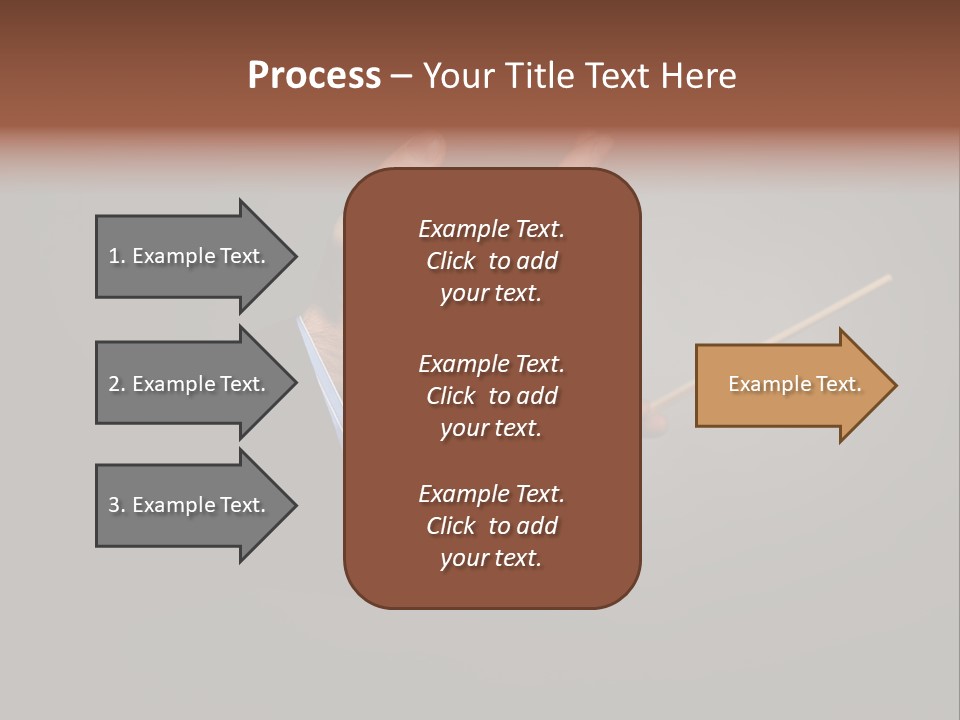 Hand Popular Choral PowerPoint Template