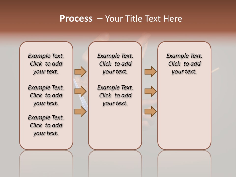 Hand Popular Choral PowerPoint Template