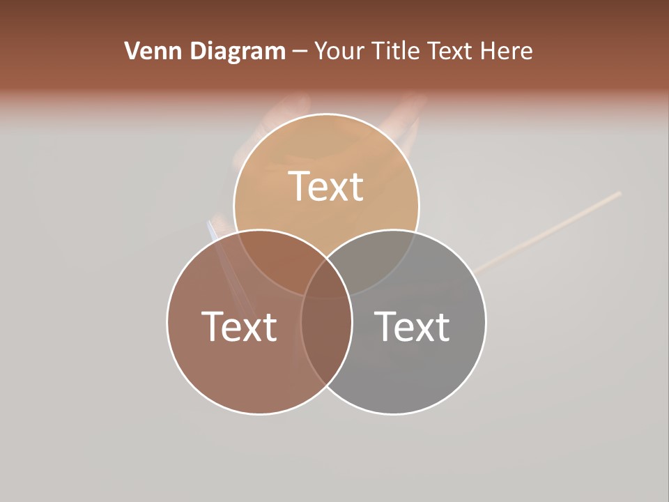 Hand Popular Choral PowerPoint Template
