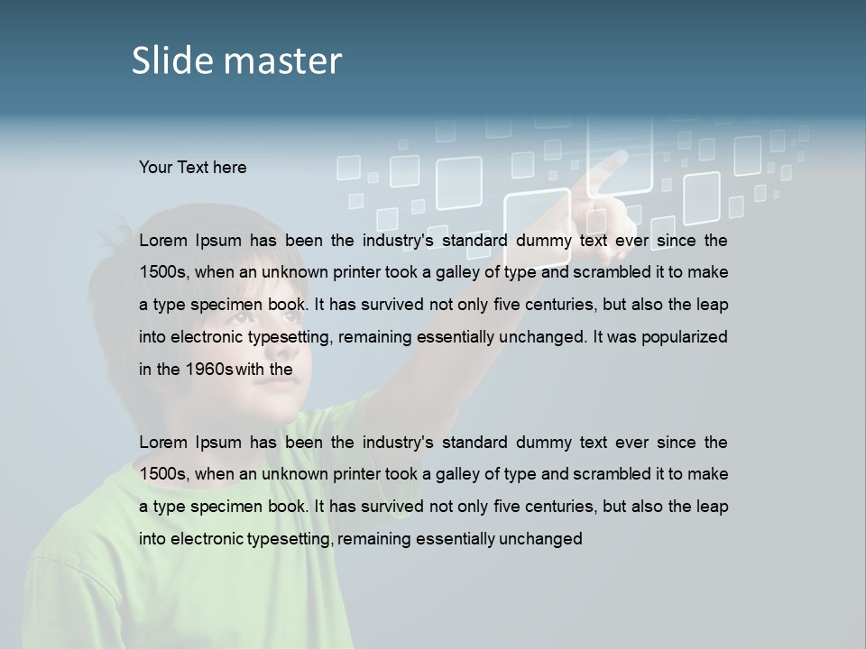 Search Communication Hightech PowerPoint Template