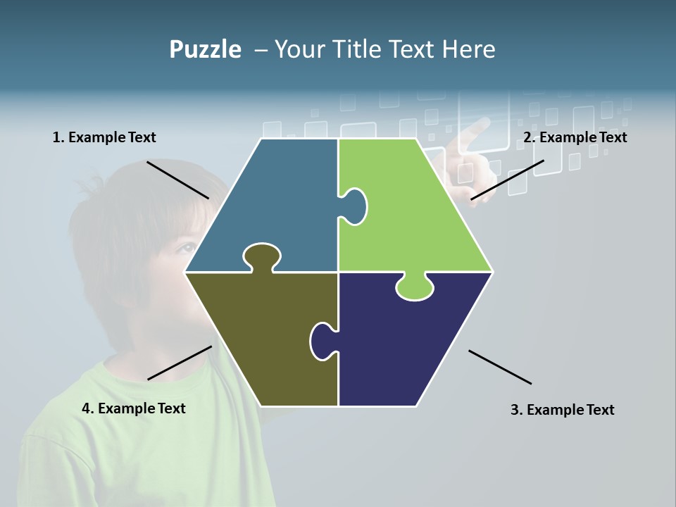 Search Communication Hightech PowerPoint Template
