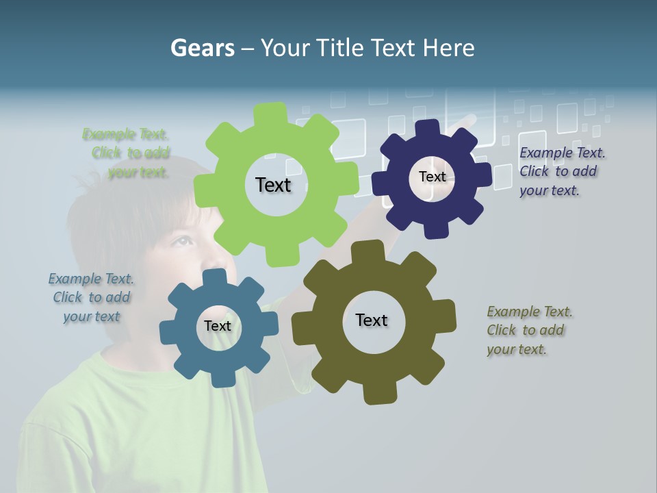 Search Communication Hightech PowerPoint Template