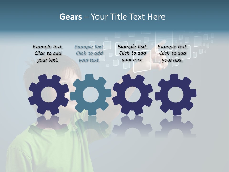 Search Communication Hightech PowerPoint Template