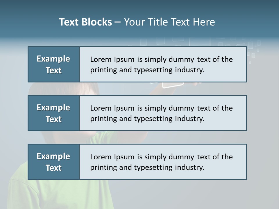 Search Communication Hightech PowerPoint Template