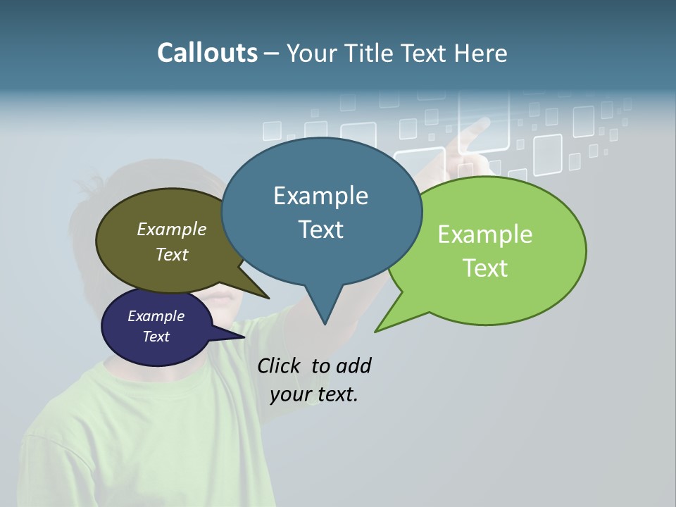 Search Communication Hightech PowerPoint Template