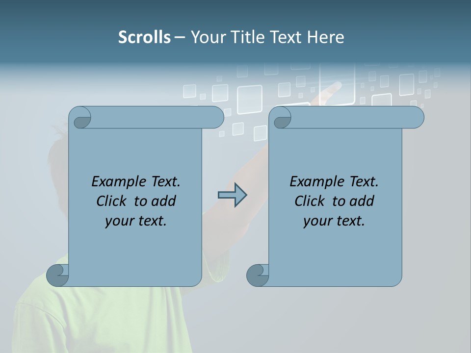 Search Communication Hightech PowerPoint Template