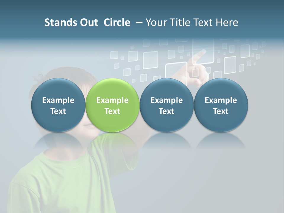 Search Communication Hightech PowerPoint Template