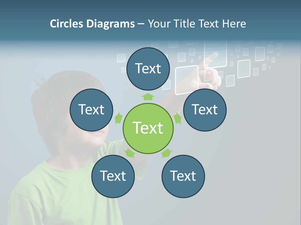 Search Communication Hightech PowerPoint Template