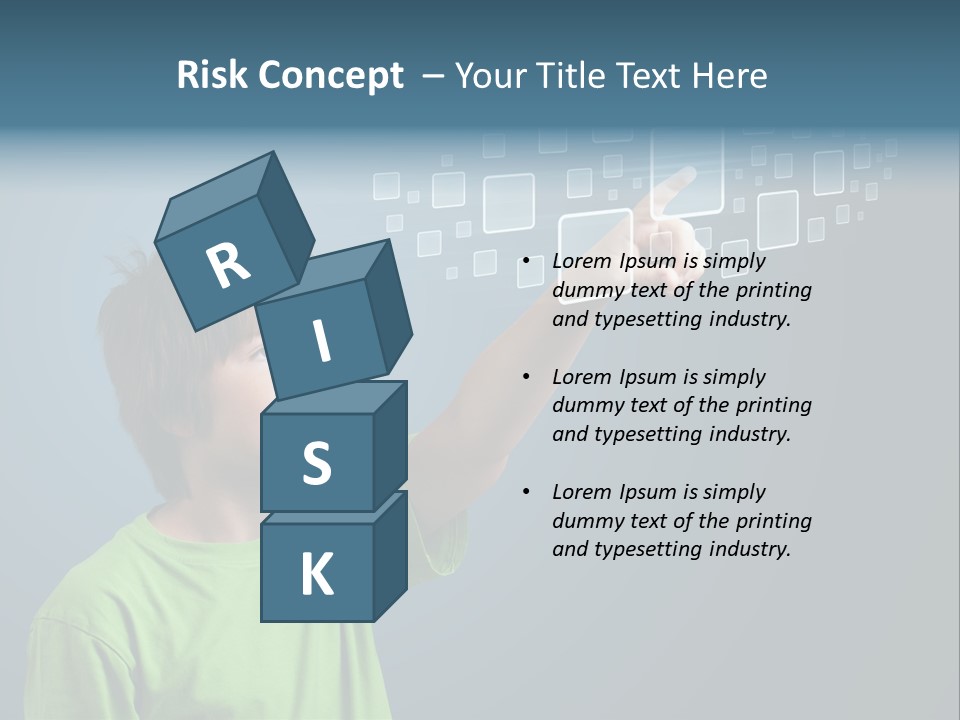 Search Communication Hightech PowerPoint Template