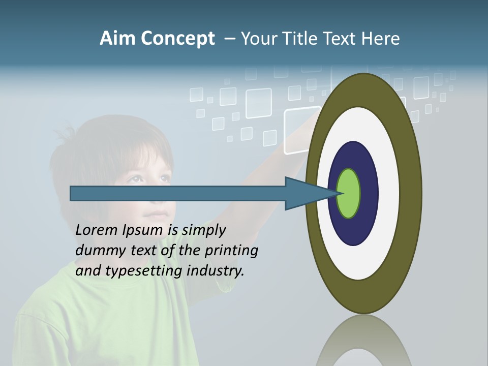Search Communication Hightech PowerPoint Template