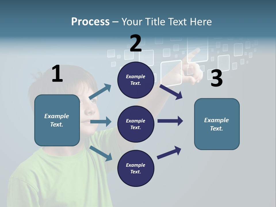 Search Communication Hightech PowerPoint Template