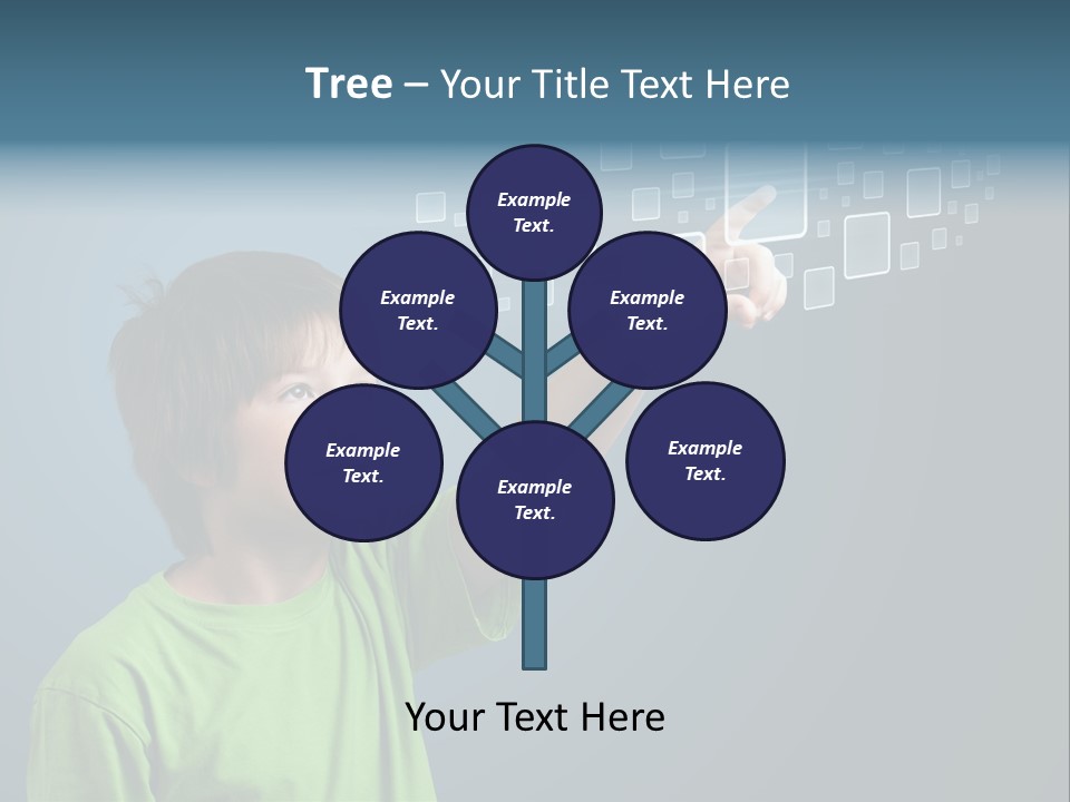 Search Communication Hightech PowerPoint Template